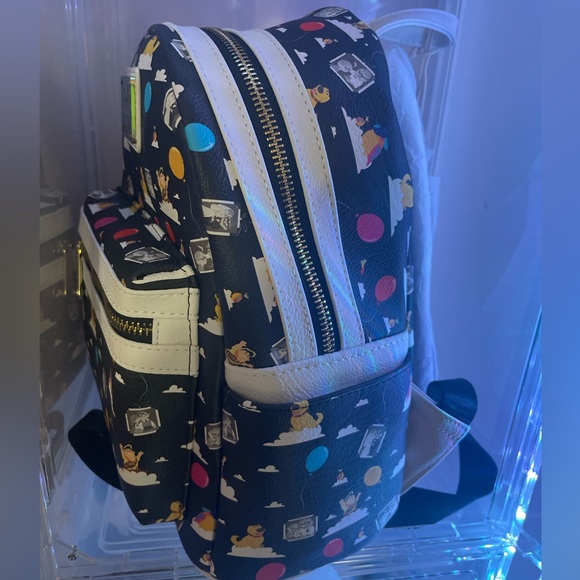 Disney Pixar “Up” All Over Print Mini Backpack by Loungefly – NWT - Picture 2 of 5
